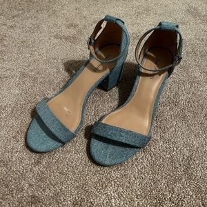 Denim Heels